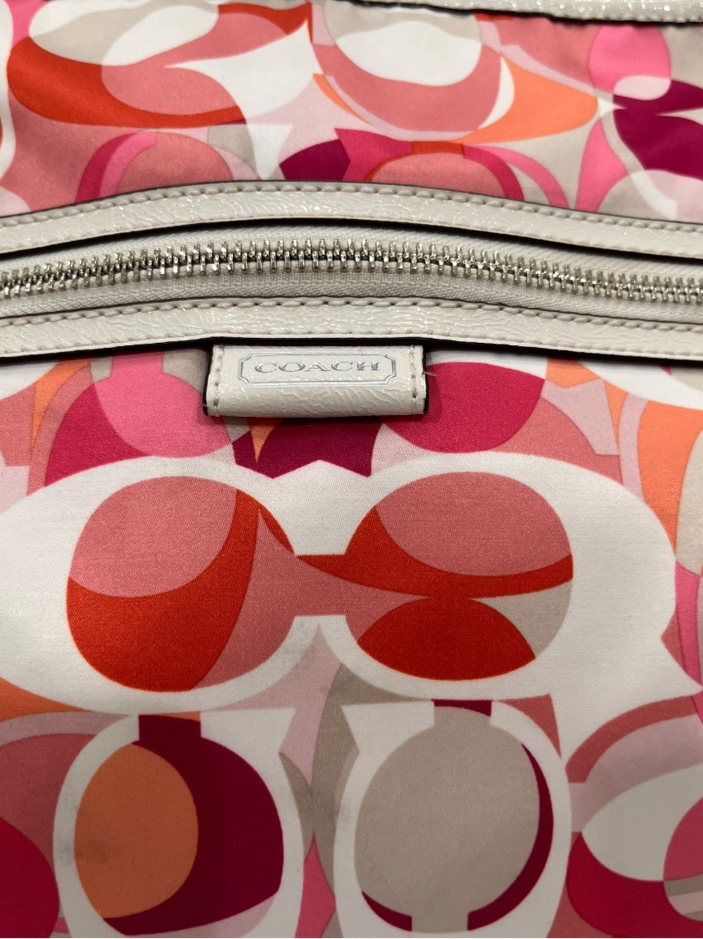 Coach 2013 Daisy Kaleidoscope Emma Convertible Hobo Shoulder Bag EUC - Picture 11 of 15
